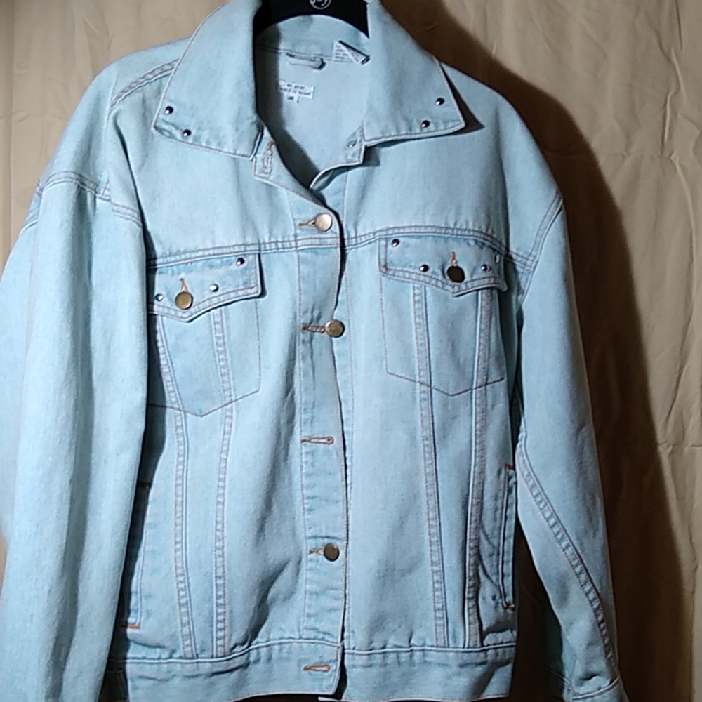 Jean jacket great shape unisex